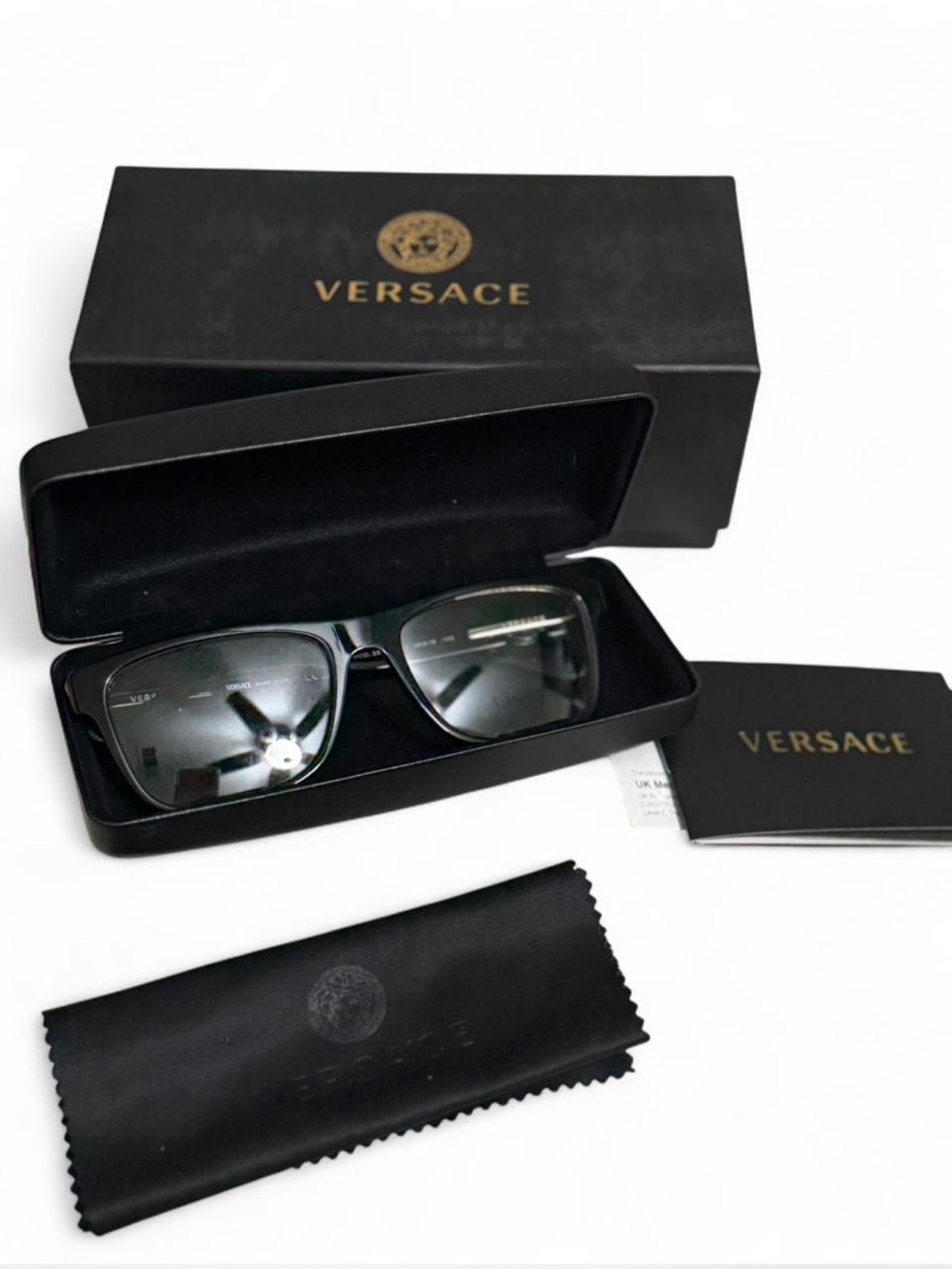 Versace OVE3303 GB1 Black 55mm
Rectangular Men's Eyeglasses